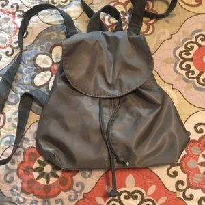 Mini Grey Backpack, water resistant!